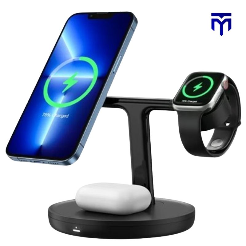 Buy Baseus Swan 3-in-1 20W Wireless Charger Price In Pakistan available on techmac.pk we offer fast home delivery all over nationwide.
