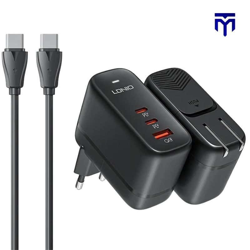 Buy LDNIO Q366 65W GaN Super Fast Charger Price In Pakistan available on techmac.pk we offer fast home delivery all over nationwide.