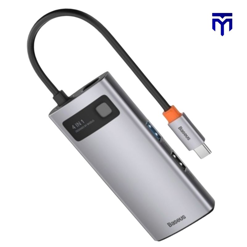 Buy Baseus Metal Gleam Series 4-in-1 Type-C Multifunctional Hub Price In Pakistan available on techmac.pk we offer fast home delivery all over nationwide.