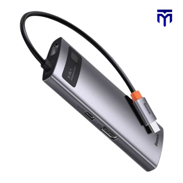 Buy Baseus Metal Gleam Series 6-in-1 Type-C Multifunctional Hub Price In Pakistan available on techmac.pk we offer fast home delivery all over nationwide.