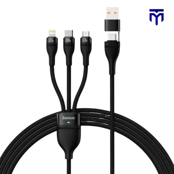 Buy Baseus Flash II 100W Charging Cable Price In Pakistan available on techmac.pk we offer fast home delivery all over nationwide.