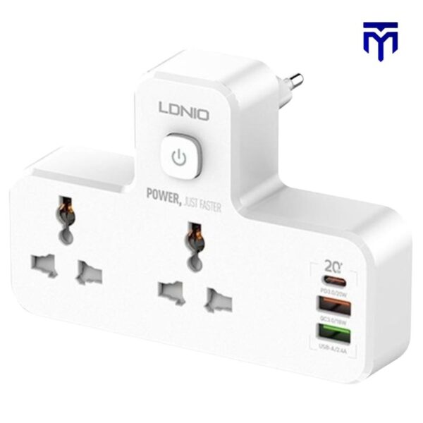 Buy LDNIO SC2311 20W 3-Ports Extension Power Strip Price In Pakistan available on techmac.pk we offer fast home delivery all over nationwide.