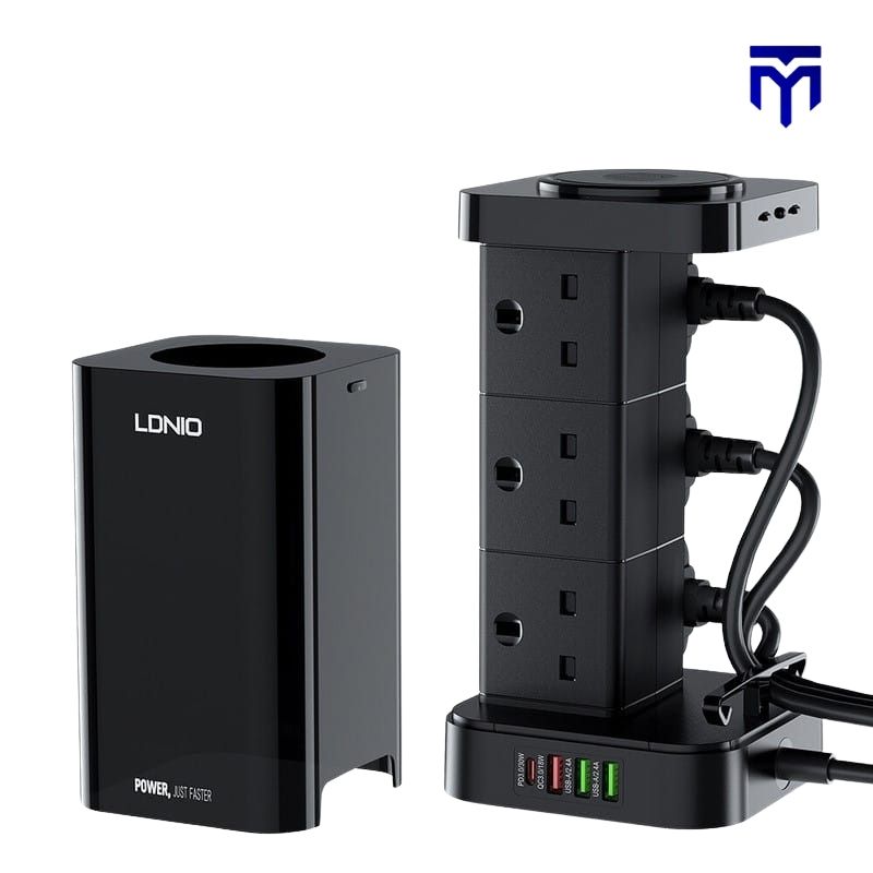 Buy LDNIO SKW6457 2500W Tower Power Extension Price In Pakistan available on techmac.pk we offer fast home delivery all over nationwide.