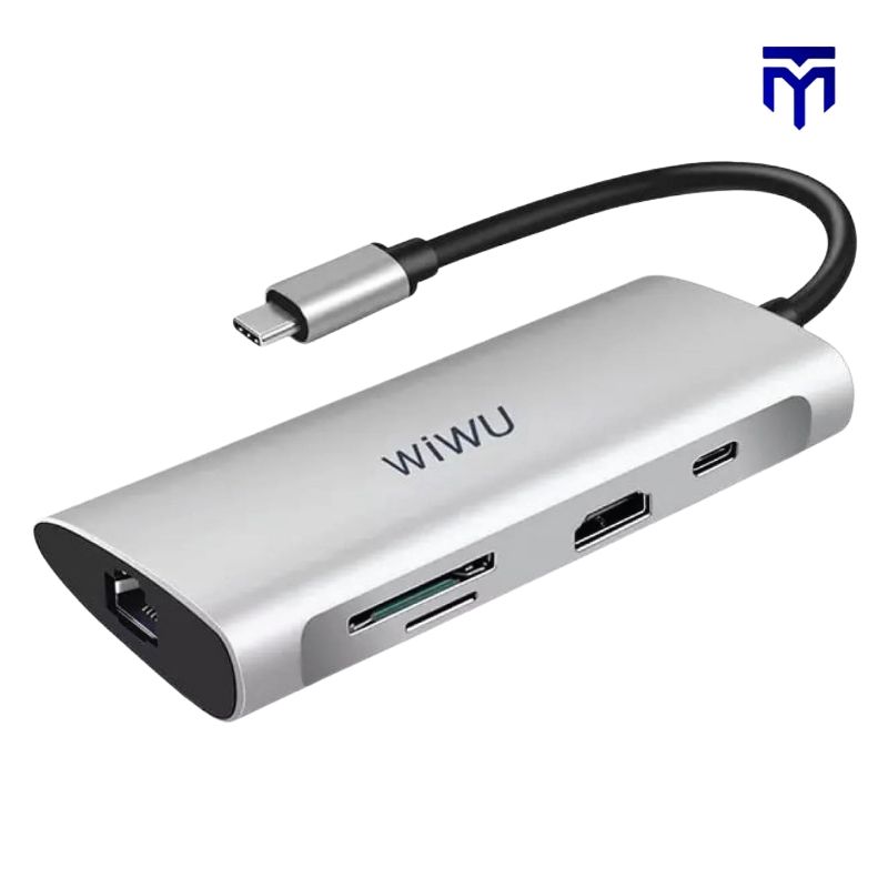 Buy WiWU Alpha 8 In 1 Type-C Hub Price In Pakistan available on techmac.pk we offer fast home delivery all over nationwide.